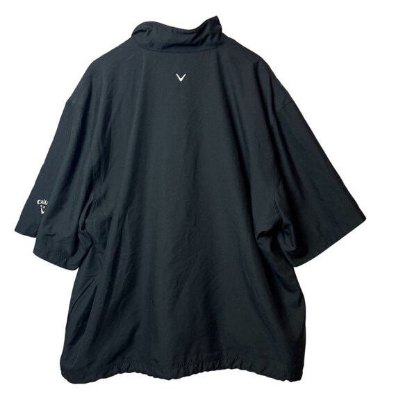 Callaway Golf Brushed Microfiber Pullover Jacket XXL Black Presbyterian Healthca - Picture 2 of 12